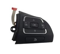Botón Control Volante Coche Compatible Con VW Para Amarok 2013-2016 Para Caddy 2011-2015 Interruptor Botón Volante Multifunción Coche 5C0959537