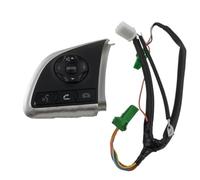 Botón Control Volante Compatible Con Mitsubishi Para Outlander 2013-2016 Para Xpander 2016-2018 Para L200 2015 Botones De Control Remoto De Crucero Del Volante Del Coche(Volume-Wire)