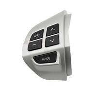 Botón Control Volante Multifunción Botón Multifunción Para Volante, Control Crucero, Para Mitsubishi Para Lancer CX-10 Para Lancer X Para Outlander ASX Colt Para Pajero Sport RVR(Silver Black-Left)