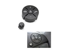 Botón Control Volante Multifunción Para Benz C E GLK Clase W204 X204 C180 C200 C250 C260 C300 C350 W207 W212 Teclas Botón Volante Multifunción Para Coche(Black Right)