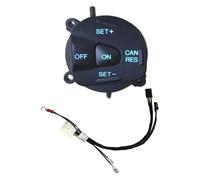 Botón Control Volante Multifunción Para Fiesta MK7 MK8 ST Para Ecosport 2013 Interruptor De Control Crucero Multifunción Cubierta Del Panel Marco Volante(Button and cable)
