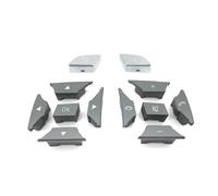 Botón Control Volante Para BENZ CE Para GLK Clase A W204 X204 W212 W218 W156 W246 2185400162 1725400262 Cubierta Interruptor Control Menú Botón Volante Coche(Model B Light Gray)