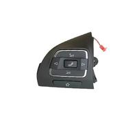 Botón Control Volante Para Golf MK6 Para Tiguan Para Jetta MK6 5C0959537A 5C0959538B Interruptor De Botones Del Volante Lateral Del Coche(Black left)