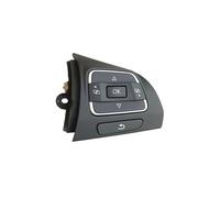 Botón Control Volante Para Golf MK6 Para Tiguan Para Jetta MK6 5C0959537A 5C0959538B Interruptor De Botones Del Volante Lateral Del Coche(Black right)