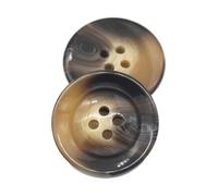 Botón de abrigo redondo Trench Coat Botón Decoraciones Diy Crafts, Color 11, 25mm 10piezas