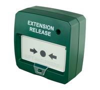 Botón de alarma de incendio reiniciable con LED (verde)