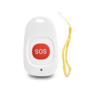 Botón de Alarma de pánico Inalámbrico, Sistema de alerta de seguridad para el hogar, SOS Alarma portátil para personas mayores