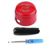 Botón de Arranque de Motor para F30 Serie 3, F Disco Inferior Sin Start & Stop, Negro - Repuesto Durable de ABS, Fácil Instalación y Decorativo (Día)