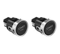 Botón de arranque del motor del automóvil Interruptor de parada de arranque de 4 pines 9805348090 98021996ZD 9805347980 / Apto for Peugeot 308 408 508 / Apto for Citroen C4L