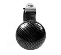 Botón de bola para volante, 3,35 x 2,95 pulgadas, mango plegable para coche, agarre de refuerzo para facilitar la rotación, accesorio de vehículo multifuncional, botón de central eléctrica para carros