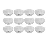 Botón de Cabezal de la Máquina Sintonizador 12 Conjuntos para Tarrants Electrog - Plástico y Metal - Adecuado para Diferentes Guitarras Adecuadas Diferentes Guitarras (WHITE)
