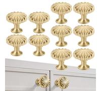 Botón de cajón genérico de 10 piezas - Botones de armario, asas redondas antiguas de zinc | Material elegante rápido de instalar para armario, hogar, garaje, dormitorio,