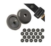 Botón de cinturón de Seguridad para cinturón de Seguridad de Coche, 10 Pares, plástico Duro, Gris, para Muchos Cinturones de Seguridad de Coche, Retractor de cinturón de Seguridad
