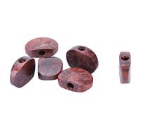 Botón de clavija de afinación de guitarra, 6 piezas Botón de clavija de afinación de guitarra acrílica Perilla de cabeza de máquina con kit de tornillos(#5)