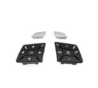 Botón de Control de Crucero para Benz C GLK EA Class X204 W156 W246 W204 W212 W218 2185400162, Cubierta del botón del menú de Control del Volante, Volumen (Modelo A Oscuro) (Modelo B Negro)