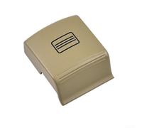 Botón de control de luz interior de techo, para Mercedes Clase S, botón de interruptor de techo corredizo, botón de luz interior de techo (piel de ciervo amarillo)