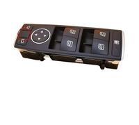 Botón de control de ventana Interruptor principal de ventanilla eléctrica para coche, Control de elevador de ventana para CE clase W212 W204 A2128208310 A2049058202 A2128208210(No Mirror Folding H)