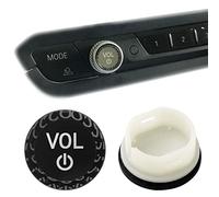 Botón de control de volumen de coche estilo cristal compatible con BMW 3 4 8 X5 X6 X7 Z4/G20 G22 G14 G15 G05 G06 G07 G29
