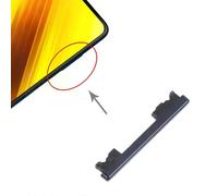 Botón de control de volumen para Xiaomi Poco X3 NFC / Poco X3 Piezas de repuesto para teléfonos móviles