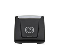Botón de control electrónico de freno de estacionamiento negro rojo para BMW X1 F48 F49 X2 F39 2 Series F45 F46 6131 6822 523 (negro)