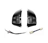 Botón De Control Remoto Volante Multifunción Para Hyundai, Para Elantra HD 2008-2010, Interruptor Botones Audio Y Canal Botones de Control del Volante(Piano black- 6keys)