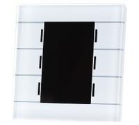 Botón de cristal KNX con 6 superficies sensoras, pantalla a color y sensor de temperatura, blanco... | MDT | BE-GT2TW.02 | Unidad de control múltiple