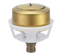 Botón de descarga de inodoro controlado por cable, válvula de drenaje de presión lateral superior para tanque de cisterna, pieza de repuesto de plástico, color blanco, fácil de instalar, sistema de