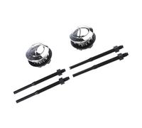 Botón de descarga de inodoro de doble pulsación de cabeza redonda de 38 mm, accesorio de reparación de tanques de agua, botón redondo de ABS para baño, reemplazo rápido