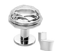 Botón de descarga de inodoro - Perilla de descarga de cisterna, botón de descarga de repuesto | Durablse Duals Flush botón de inodoro, botón de fácil instalación, botón de protección de uñas