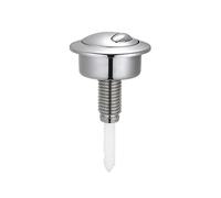 Botón de descarga de inodoro, sistema de descarga de inodoro, compatible con Twyford, Siamp Optima 49, reemplazo de botón de descarga de inodoro, fácil de instalar (dorado)