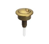 Botón de descarga de inodoro, sistema de descarga de inodoro, compatible con Twyford, Siamp Optima 49, reemplazo de botón de descarga de inodoro, fácil de instalar (dorado)