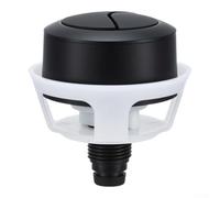 Botón de descarga de inodoro Válvula de drenaje controlada por alambre con prensa lateral superior para baño Cisterna Tanque Material ABS Rendimiento duradero Fácil instalación Sistema de gestión de