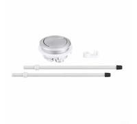 Botón de descarga de repuesto para tapas de tanque de inodoro de 48 mm compatible con múltiples marcas con construcción ABS para un uso fiable