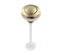 Botón de descarga de tanque de inodoro de 38 mm diseñado para compatibilidad con mecanismos de válvula de descarga única ampliamente adoptados y (oro brillante)