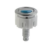 Botón de descarga del inodoro Pulsador de inodoro 38-49mm, doble descarga, ahorro agua cromado for cisterna, Tanque De Agua, accesorios y baño, 1 Uds