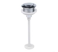 Botón de descarga del tanque de inodoro de 38 mm diseñado para compatibilidad con mecanismos de válvula de descarga única ampliamente adoptados y (chapado eléctrico)