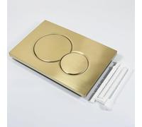 Botón de descarga doble cromado para cisterna de inodoro Geberit Sigma01 115.770, fácil instalación y diseño elegante.
