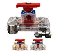 Botón De Desconexión De Batería - Control De Desconexión De Batería | Botón De Administración De Energía Del Automóvil | Para Taller De Garaje Vehículo Sedán RV SUV Camión Furgoneta Interruptor Manual