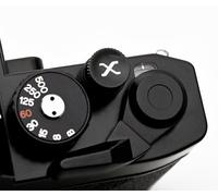 Botón de disparo suave liberación negra cámara de película compatible para Nikon Pentax Contax Yashica Olympus Sony Leica Fujifilm X100VI X100V X-T5 X-PRO3 M10 Q3 Q2 M9 M11 M10-D M11-P M10-P D-LUX 8