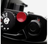 Botón de disparo suave rojo latón compatible con Fujifilm X10 X20 X30 X100 X100S X100F X100T X100V X100VI X-PRO1 X-PRO2 X-PRO3 X-E1 X-E1 X-E2 X-E2S X-E3 X-E4 X-T3 X-T3 X-T3 X-T3 X-T3 X-T3 0 I II X