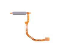 Botón de Encendido Cable Flexible Interruptor de Llave Lateral ON Off Sensor de Huellas Dactilares Cable Flexible para Samsung Galaxy A17 4G SM-A175F A175F - Plata