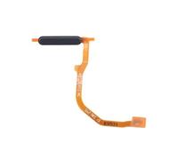 Botón de Encendido Cable Flexible Interruptor de Llave Lateral ON Off Sensor de Huellas Dactilares Cable Flexible para Samsung Galaxy A17 4G SM-A175F A175F - Negro