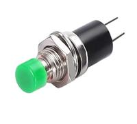 Botón de encendido de parada de emergencia Interruptor de botón momentáneo - Tapas SPST de 3 A 220 V CA for aplicaciones de mini pulsador(Mix color,5pcs)