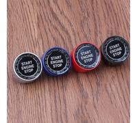 Botón de encendido de parada diseñado para modelos BMW Serie F y G Series como F20 F21 F22 F23 F30 F31 F32 F33 F36 F48 F10 F11 F01 F02 (plata)