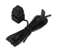 Botón de Encendido de PC, Interruptor de Llave Mecánico de Eje Verde de 2 Metros/6, 6 Pies, Efecto de Luz Que Cambia de 7 Colores, Cable de Extensión de Inicio de Computadora Externa para el Hogar
