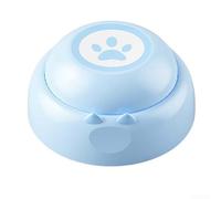 Botón de entrenamiento de animales grabable con construcción de plástico para apoyar la comunicación de mascotas y la interacción efectiva del propietario (azul)