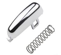 Botón de freno de mano de repuesto de aluminio cromado compatible con Opel Mokka 2012 Palanca de freno delantera 1372684936