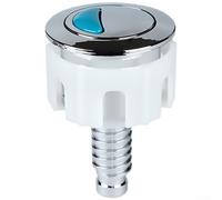 Botón de inodoro de doble descarga Interruptor de empuje ABS de 38 mm (A) | Dos botones de descarga eficiente, opciones completas y medias, diseño de ahorro de agua, se adapta a agujeros de 38 mm