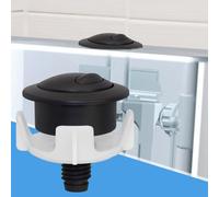 Botón De Inodoro - Flusher De Alto Rendimiento De Doble Descarga | Part Parte De Reparación De Plomería De Mantenimiento Fácil Para El Tanque | Reemplazo Del Botón Del Tanque De Inodoro Fit