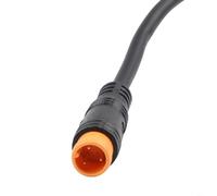 Botón de interruptor de 3 pines 2 en 1 para faros de vehículos eléctricos y altavoz compatible con manillar de bicicleta eléctrica ebike scooter 22.2mm ABS negro